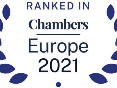 Michal Delinčák v rebríčku Chambers Europe 2021