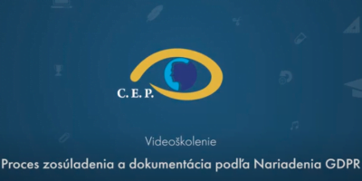 Videoškolenie: Proces zosúladenia a dokumentácie podľa Nariadenia GDPR
