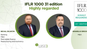 IFLR 1000 31 edition | Advokátska kancelária WISE3