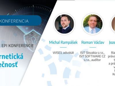 Kybernetická bezpečnosť IV.ročník EPI konferencie - Michal Rampášek