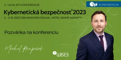 V. ročník EPI konferencie Kybernetická bezpečnosť