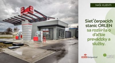 ORLEN je na Slovensku čoraz viditeľnejší, nájdete ho už na 92 miestach
