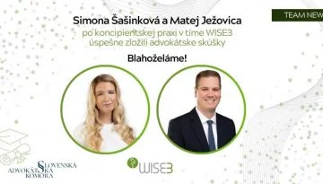 Z našich koncipientov sú advokáti