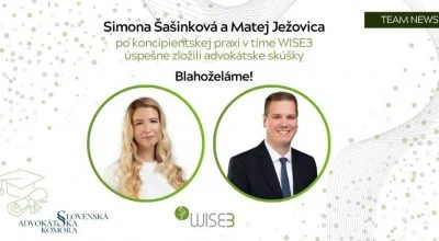 Z našich koncipientov sú advokáti