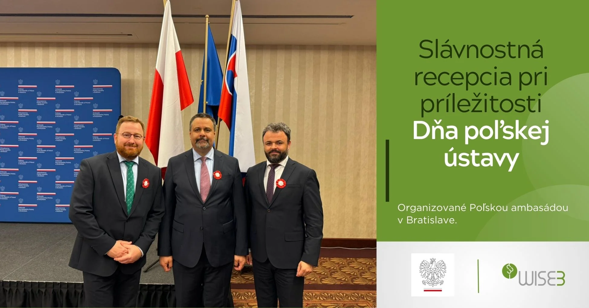 Recepcia pri príležitosti štátneho sviatku – Dňa poľskej ústavy