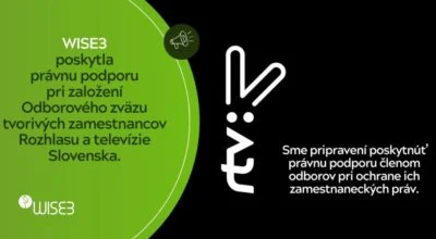 Právna podpora pri založení OZTZ RTVS