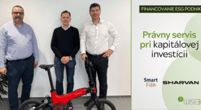 Právny servis pri kapitálovej investícii do Sharvan Bike Právny servis pri kapitálovej investícii do Sharvan Bike