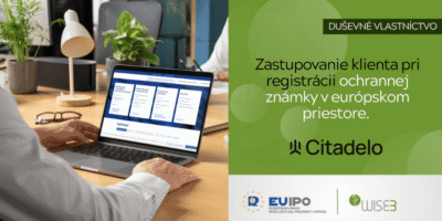 Úspešná registrácia ochrannej známky Citadelo
