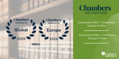 WISE3 v rebríčkoch Chambers and Partners 2026
