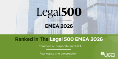 Umiestnili sme sa v zozname The Legal 500 EMEA 2026