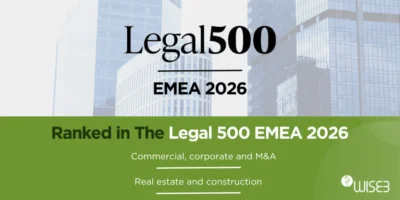 Umiestnili sme sa v zozname The Legal 500 EMEA 2026