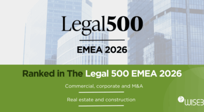Umiestnili sme sa v zozname The Legal 500 EMEA 2026