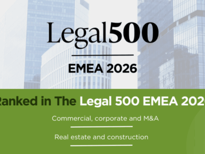 WISE3 ranked in The Legal 500 EMEA 2026