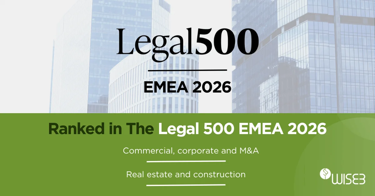 Umiestnili sme sa v zozname The Legal 500 EMEA 2026